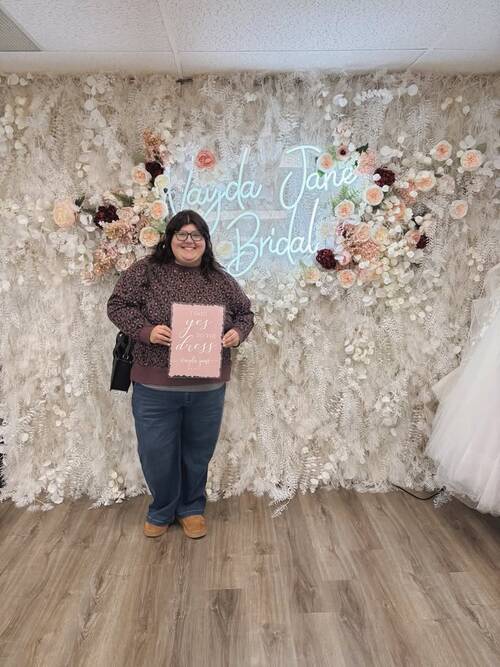 Vayda Jane Bridal - She said yes to the dress!