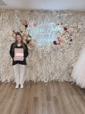 Vayda Jane Bridal - She said yes to the dress!