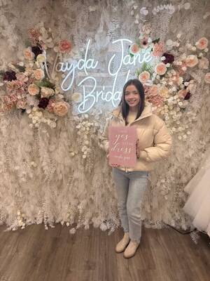 Vayda Jane Bridal - She said yes to the dress!
