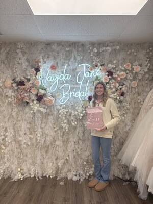 Vayda Jane Bridal - She said yes to the dress!