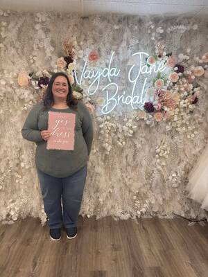 Vayda Jane Bridal - She said yes to the dress!