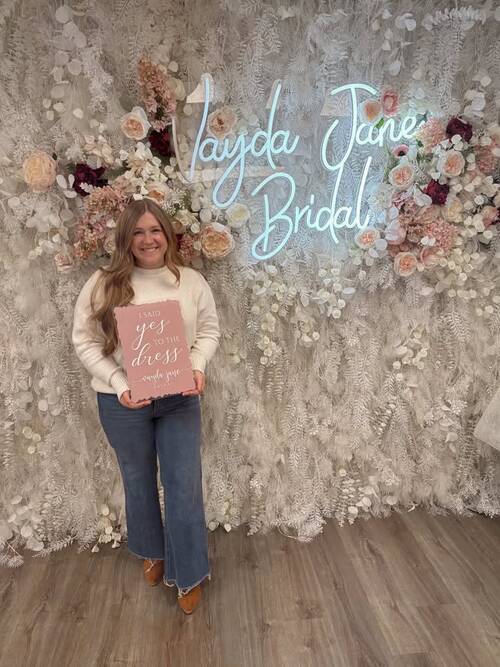 Vayda Jane Bridal - She said yes to the dress!