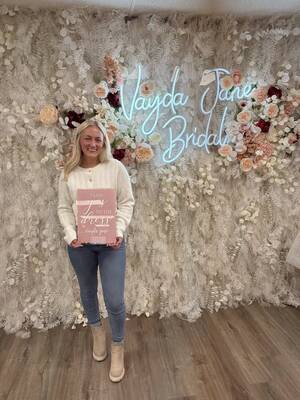 Vayda Jane Bridal - She said yes to the dress!