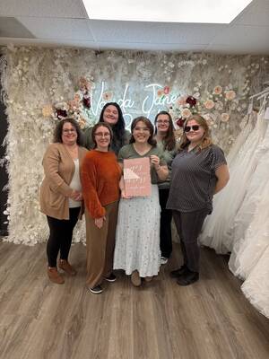 Vayda Jane Bridal - She said yes to the dress!