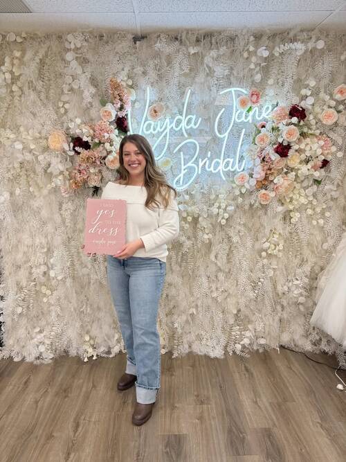 Vayda Jane Bridal - She said yes to the dress!