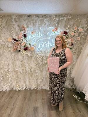 Vayda Jane Bridal - She said yes to the dress!