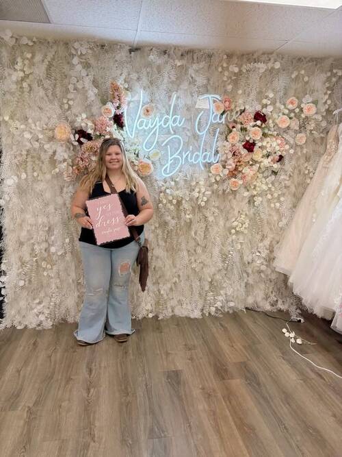 Vayda Jane Bridal - She said yes to the dress!