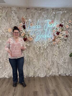 Vayda Jane Bridal - She said yes to the dress!