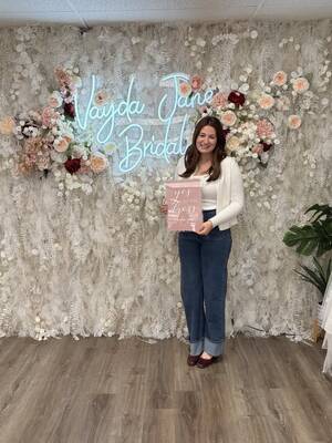 Vayda Jane Bridal - She said yes to the dress!