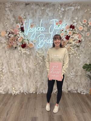 Vayda Jane Bridal - She said yes to the dress!