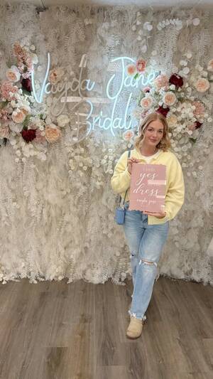 Vayda Jane Bridal - She said yes to the dress!