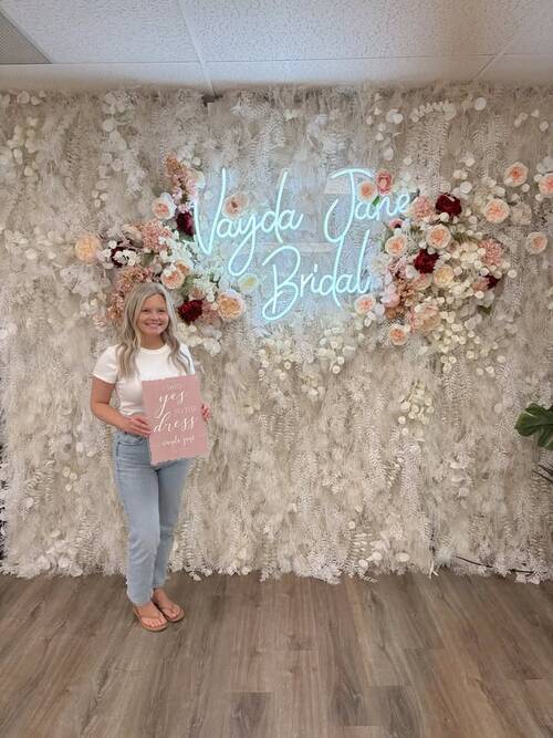 Vayda Jane Bridal - She said yes to the dress!