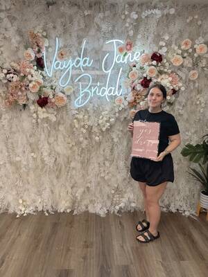 Vayda Jane Bridal - She said yes to the dress!