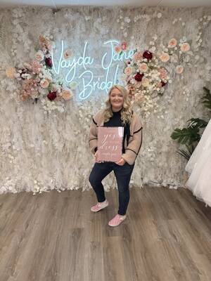 Vayda Jane Bridal - She said yes to the dress!