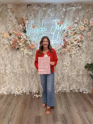 Vayda Jane Bridal - She said yes to the dress!