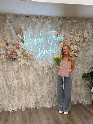 Vayda Jane Bridal - She said yes to the dress!