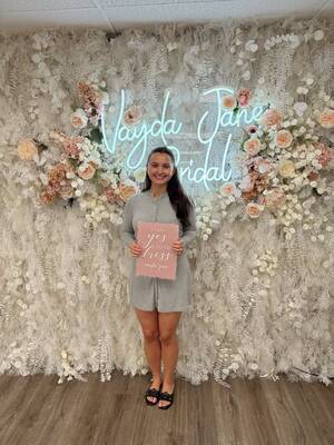 Vayda Jane Bridal - She said yes to the dress!