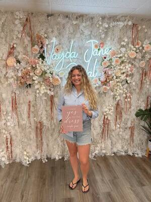 Vayda Jane Bridal - She said yes to the dress!