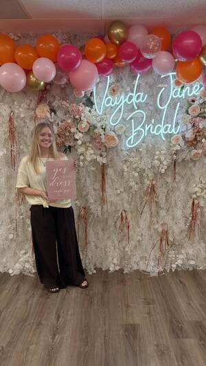 Vayda Jane Bridal - She said yes to the dress!