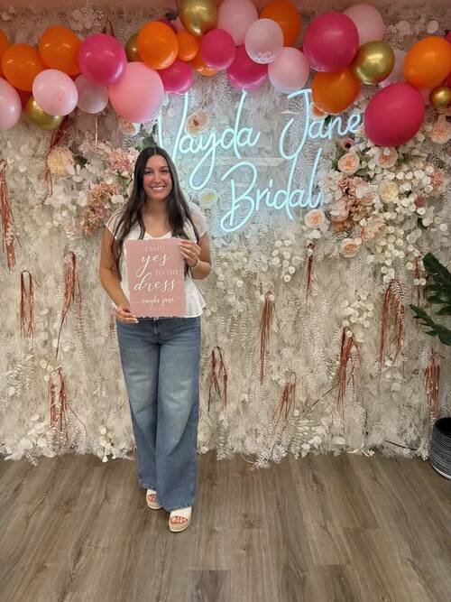 Vayda Jane Bridal - She said yes to the dress!
