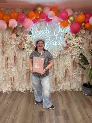 Vayda Jane Bridal - She said yes to the dress!