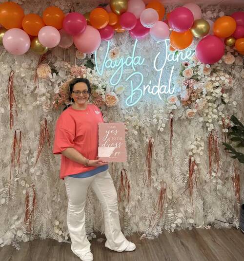 Vayda Jane Bridal - She said yes to the dress!