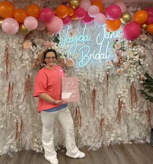 Vayda Jane Bridal - She said yes to the dress!