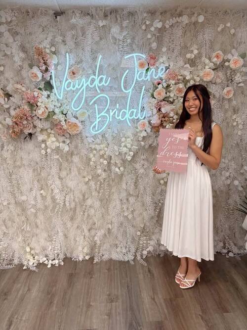 Vayda Jane Bridal - She said yes to the dress!