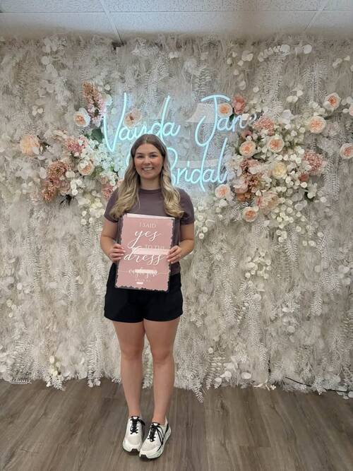 Vayda Jane Bridal - She said yes to the dress!