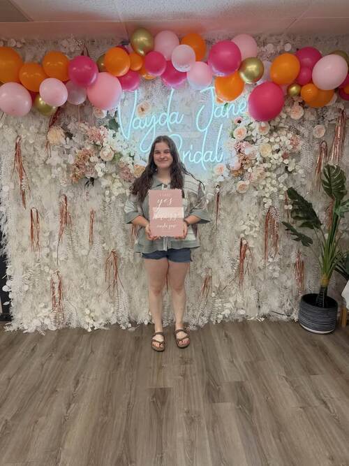 Vayda Jane Bridal - She said yes to the dress!