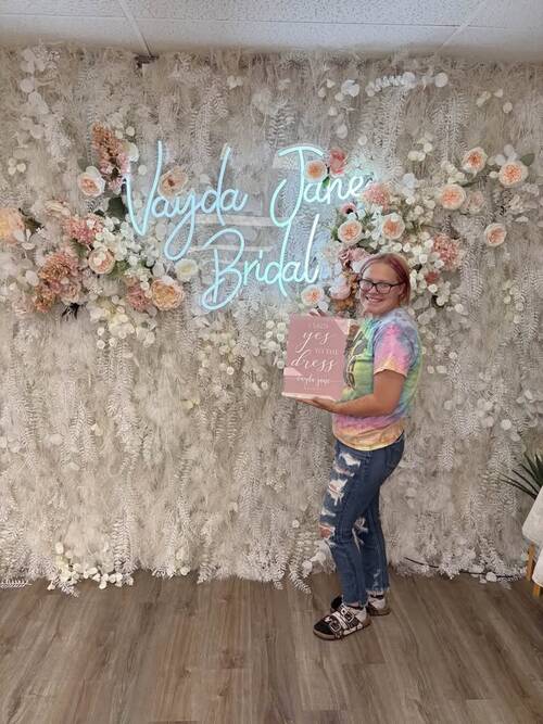 Vayda Jane Bridal - She said yes to the dress!