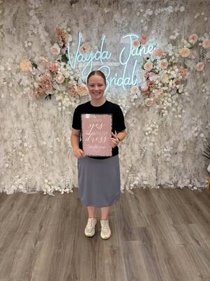 Vayda Jane Bridal - She said yes to the dress!