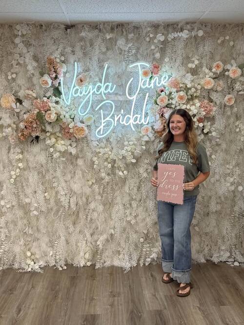 Vayda Jane Bridal - She said yes to the dress!