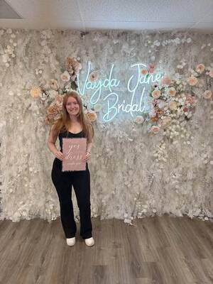 Vayda Jane Bridal - She said yes to the dress!