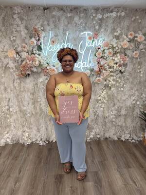Vayda Jane Bridal - She said yes to the dress!