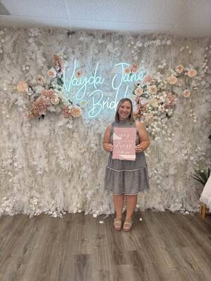 Vayda Jane Bridal - She said yes to the dress!