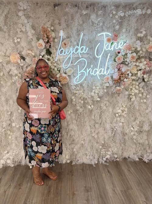 Vayda Jane Bridal - She said yes to the dress!