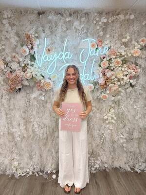 Vayda Jane Bridal - She said yes to the dress!
