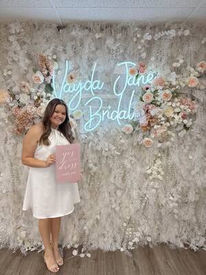 Vayda Jane Bridal - She said yes to the dress!