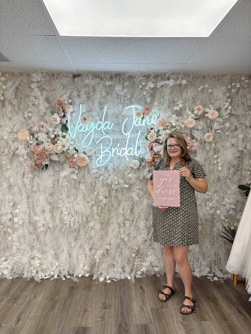 Vayda Jane Bridal - She said yes to the dress!