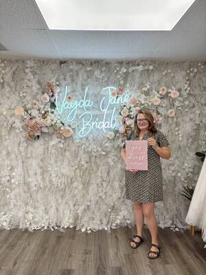 Vayda Jane Bridal - She said yes to the dress!