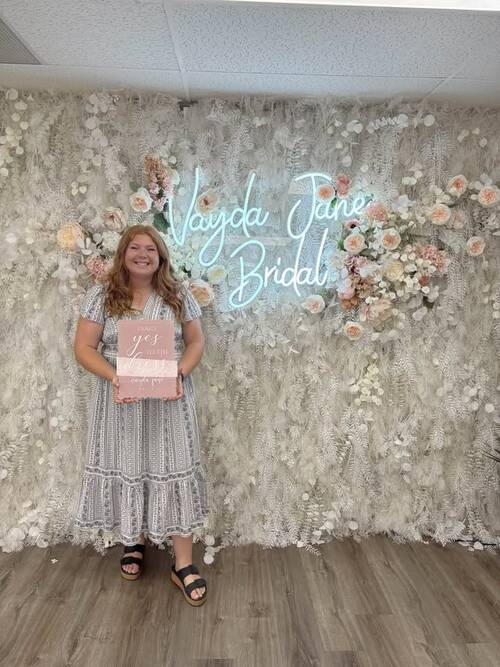 Vayda Jane Bridal - She said yes to the dress!