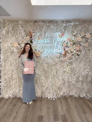 Vayda Jane Bridal - She said yes to the dress!