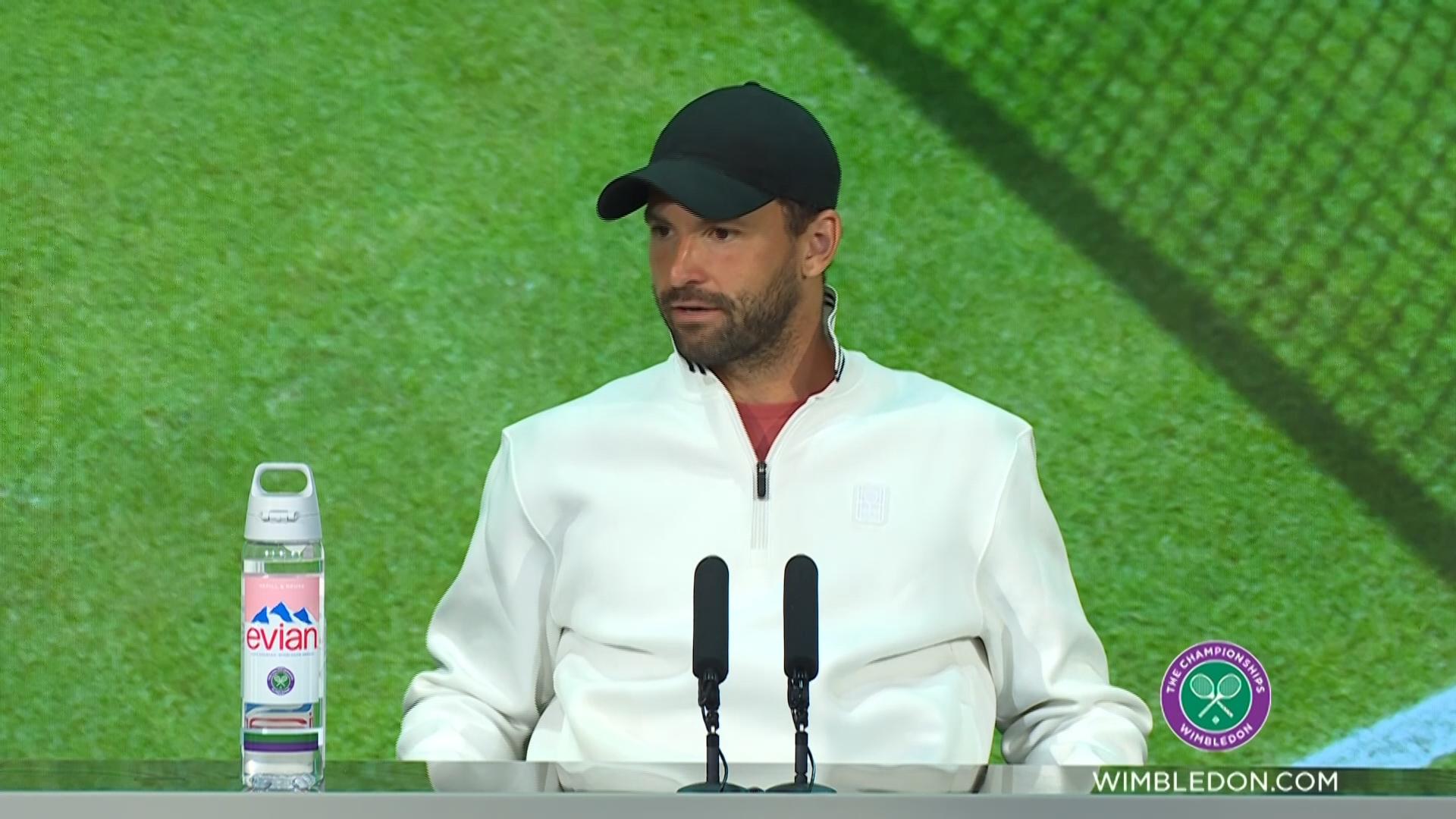 'He's a great fighter' - Dimitrov pays tribute to British wildcard Fery after Wimbledon exit