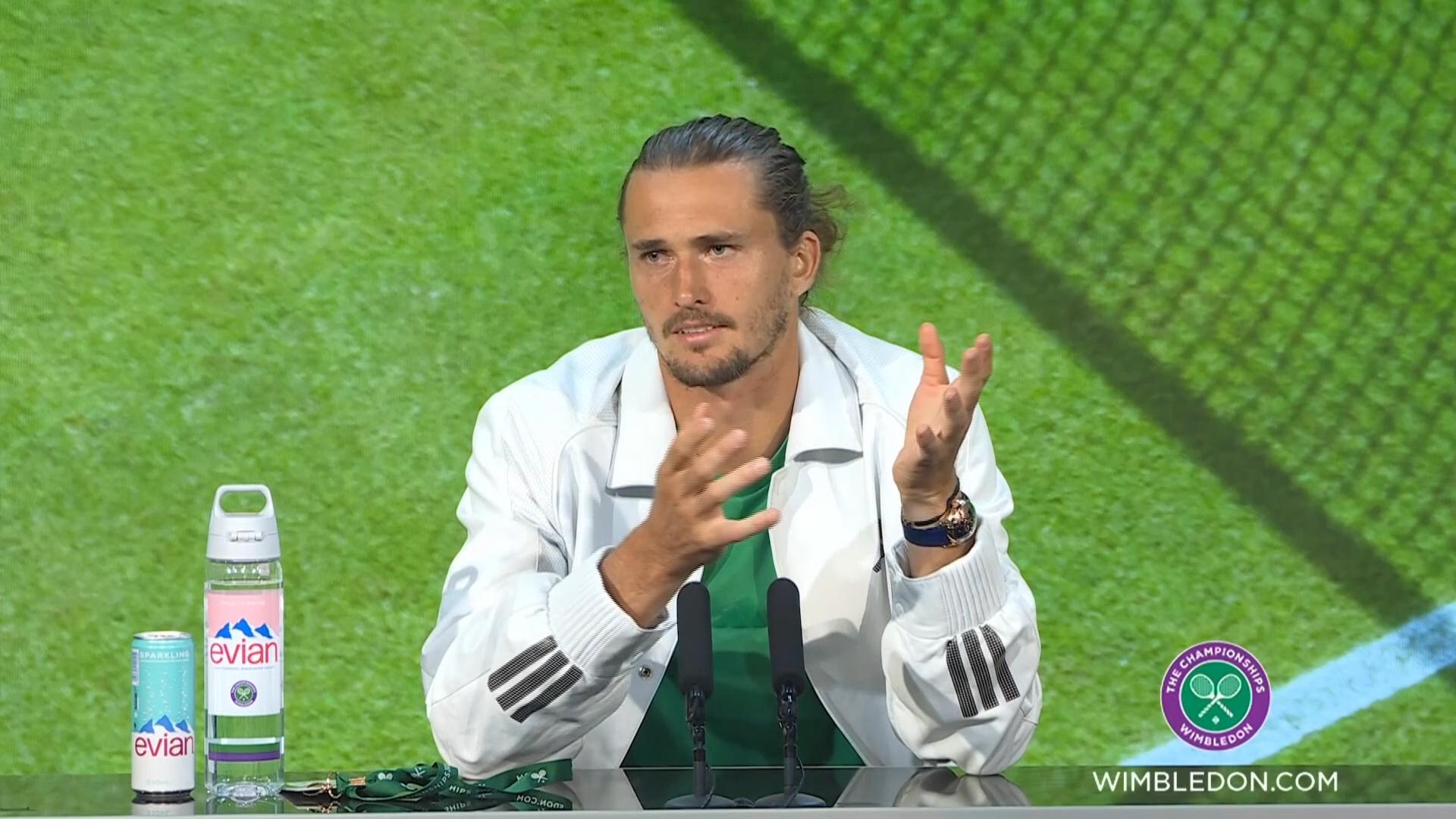 'He was better than me today and deserved to win' Zverev congratulates Sinner after Wimbledon final defeat