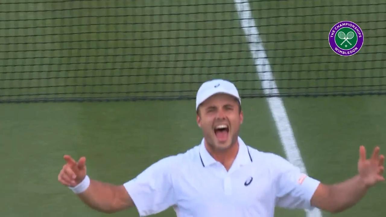 Arthur Fery reaches the fourth round at Wimbledon