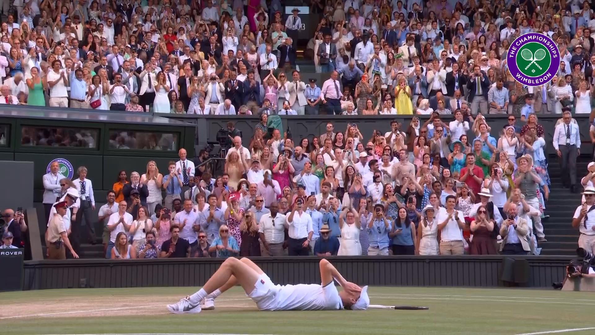 Sinner fights back from a set down to defend his Wimbledon crown