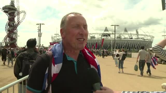 Olympics Park bursting with spectators
