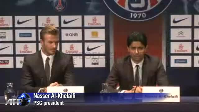 Beckham signs five-month deal with PSG