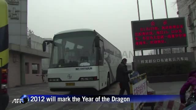 China's migrants return home for New Year